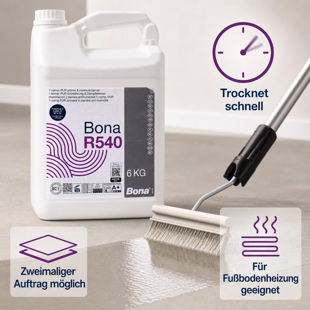 BONA R 540 - 1K PU 6 kg Grundierung/Absperrung