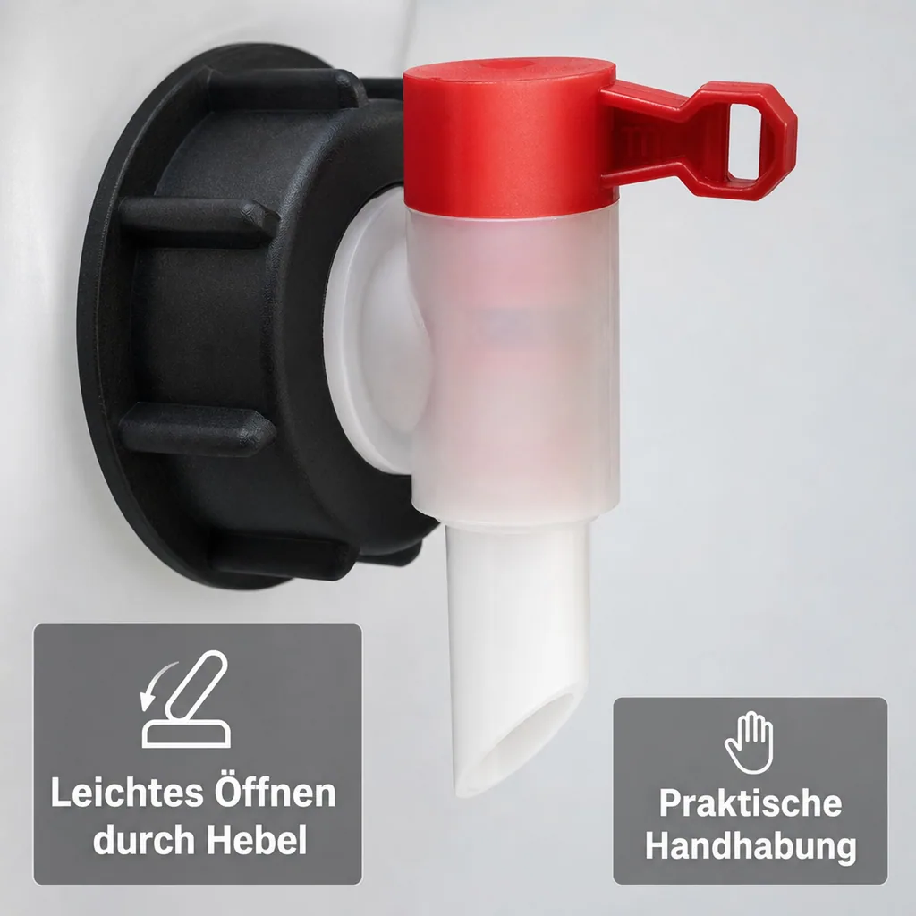 ALMAWIN Auslaufhahn für 20 Liter Kanister