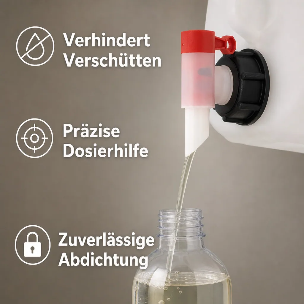 ALMAWIN Auslaufhahn für 20 Liter Kanister