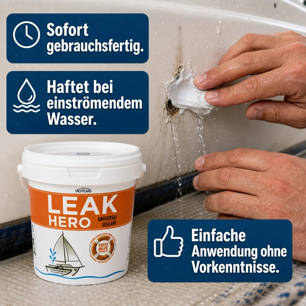 YACHTCARE LEAK HERO 625 ml Leckabdichtung Dichtmasse
