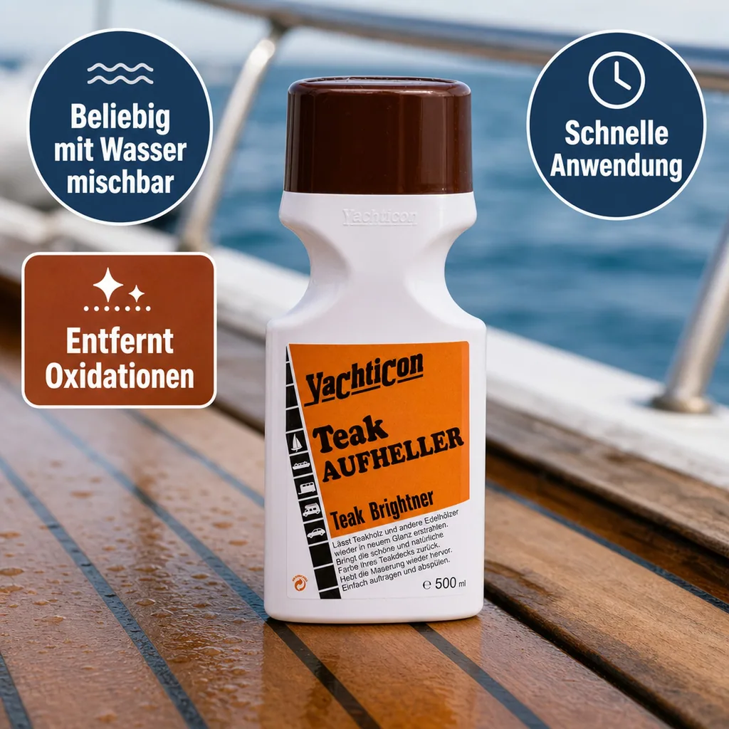 YACHTICON Teak Brightner 500ml Aufheller
