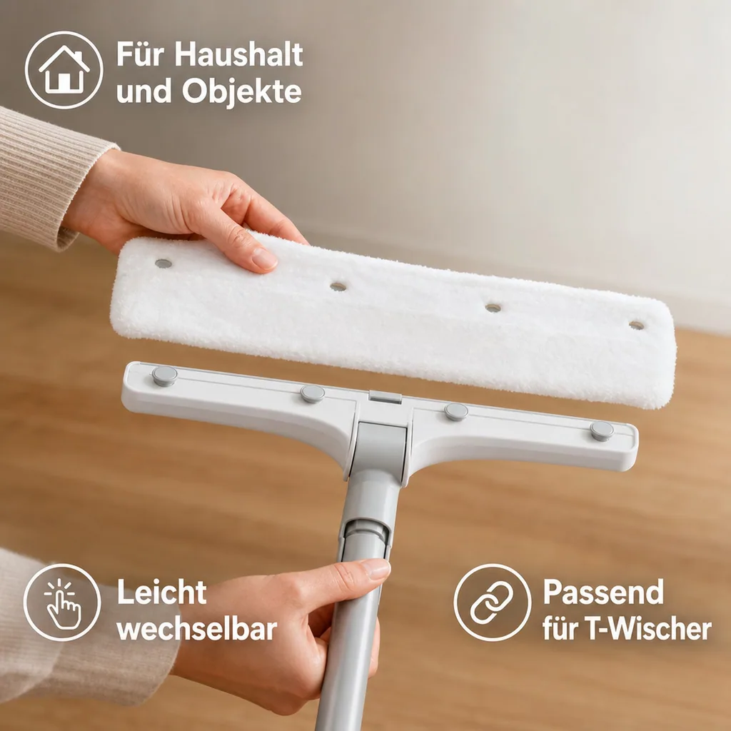 eukula T-Wischer Wollbezug 30 cm Breite