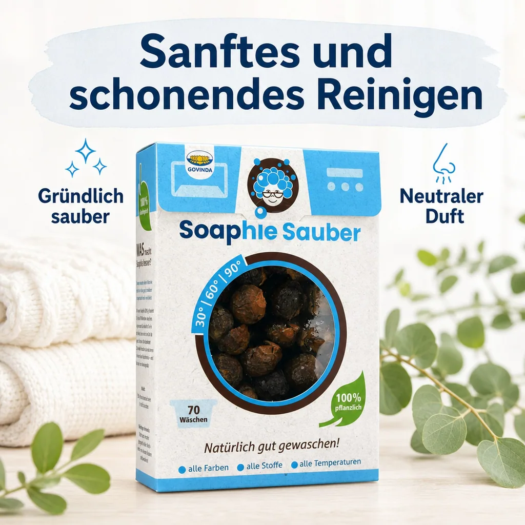 GOVINDA Waschnuss Schalen 350 g Soaphie Sauber