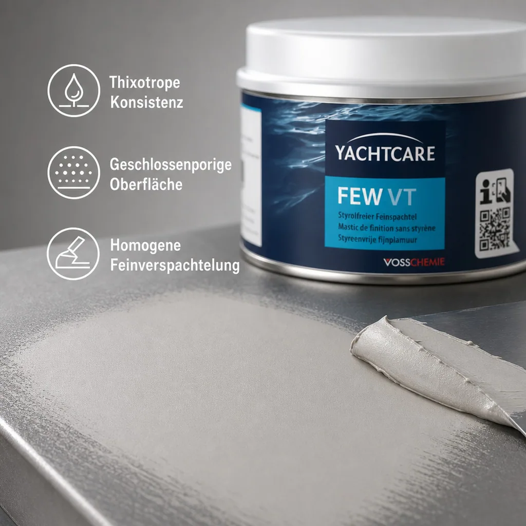 YACHTCARE FEW VT 500 g styrolfreier Feinspachtel