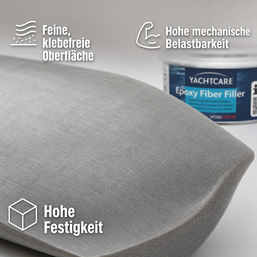 YACHTCARE Epoxy Fiber Filler 500 g faserverstärkter Expoxyspachtel