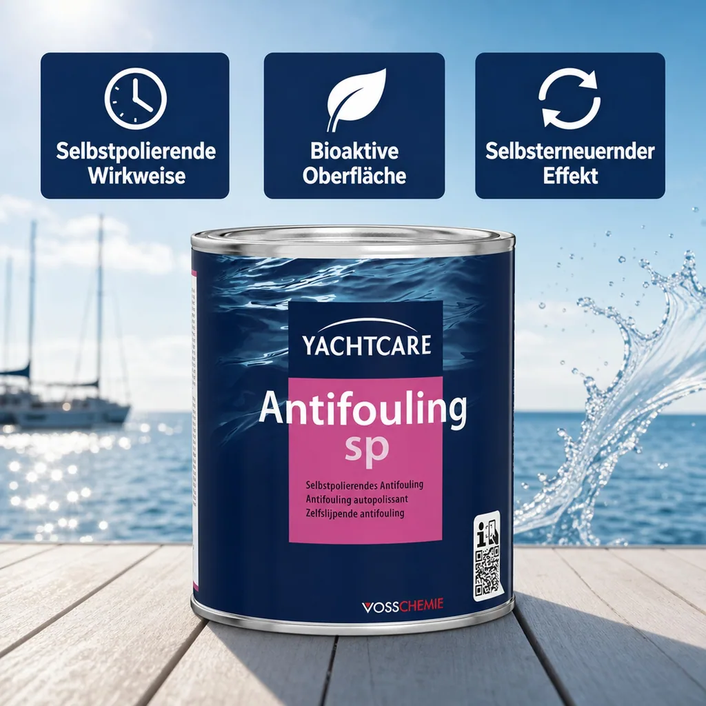 YACHTCARE Antifouling SP 750 ml off-white grau-weiß