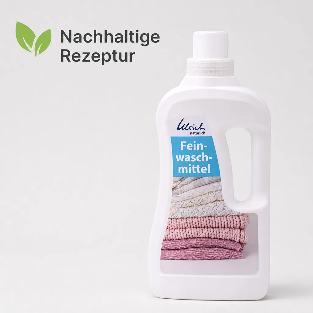 ULRICH natürlich Feinwaschmittel 1 Liter NCP-vegan zertifiziert