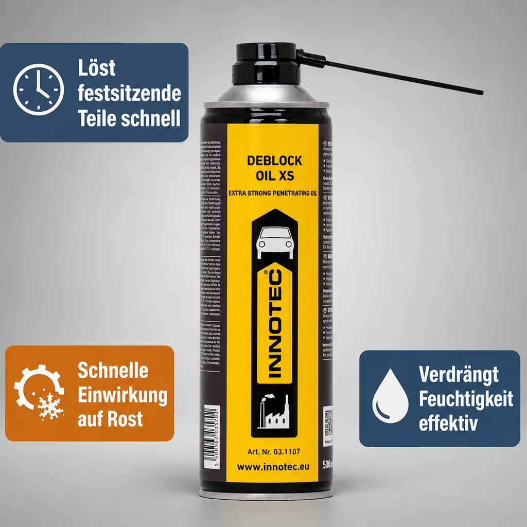INNOTEC Deblock Oil XS 500 ml Extrem-Rostlöser