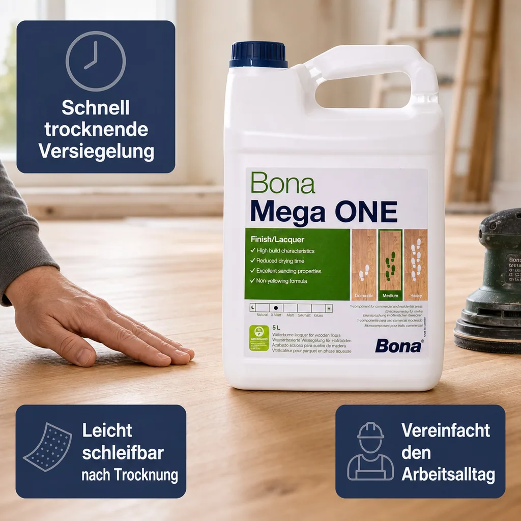 BONA MEGA One extramatt 5 Liter Versiegelung