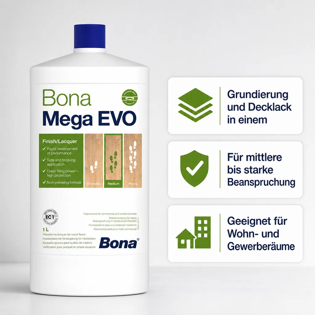 BONA MEGA One matt 1 Liter Versiegelung