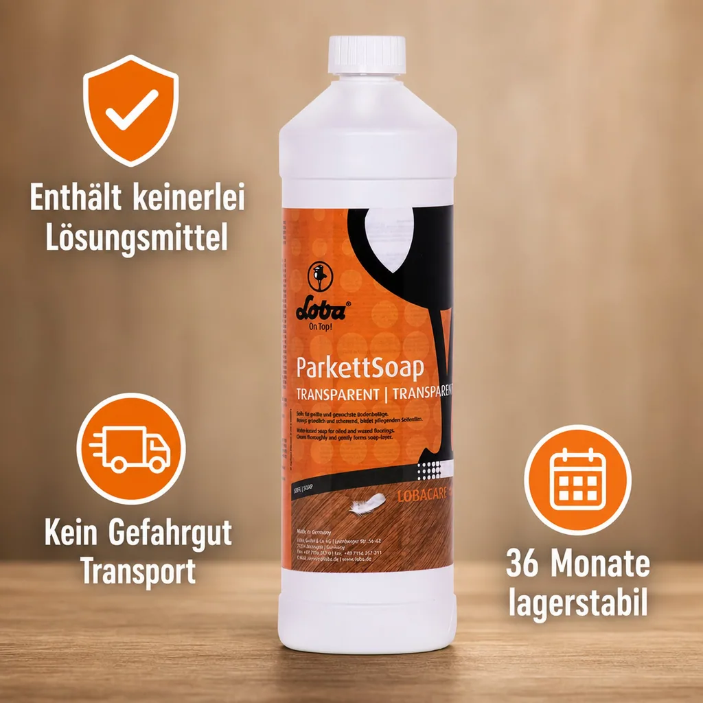 LOBA Parkett Soap 1 Liter transparent