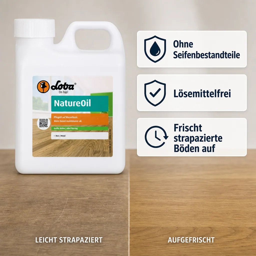 LOBA NatureOil 1 Liter Pflegeöl für Böden