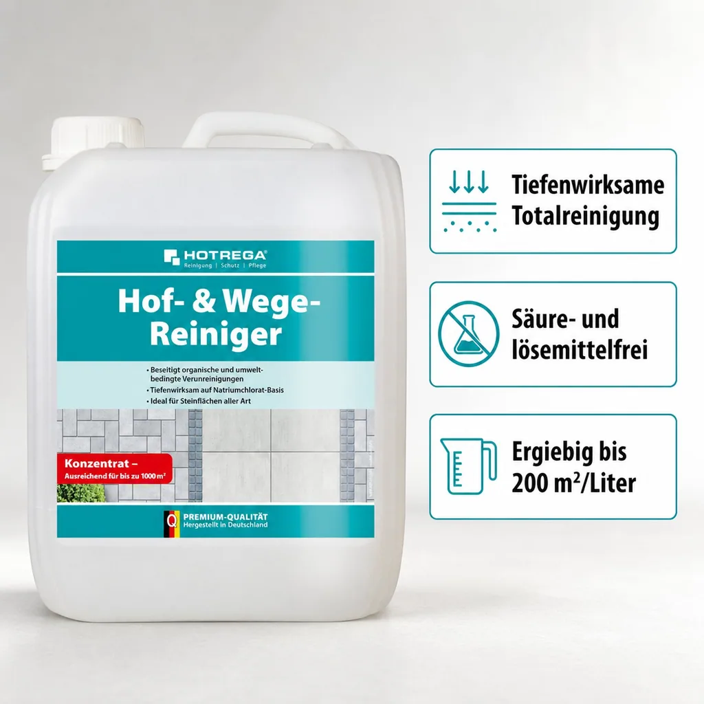 HOTREGA Hof- & Wege Reiniger 5 Liter Konzentrat