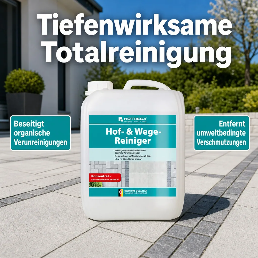 HOTREGA Hof- & Wege Reiniger 5 Liter Konzentrat