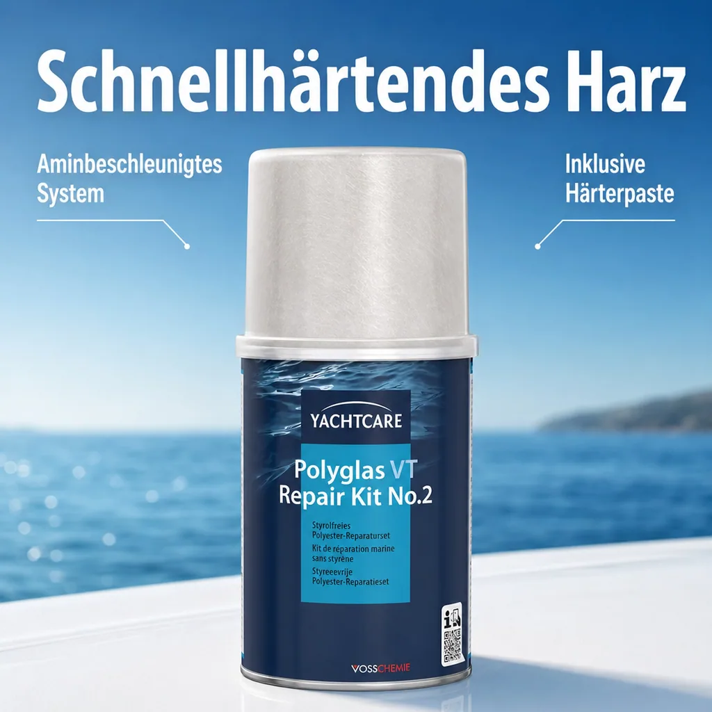YACHTCARE Polyglas VT Repair Kit No.2 - 800 g