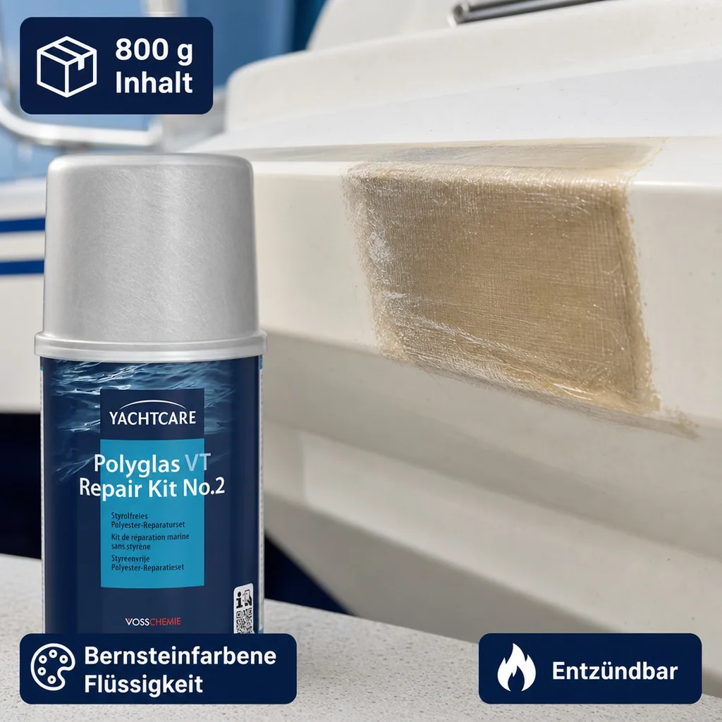 YACHTCARE Polyglas VT Repair Kit No.2 - 800 g