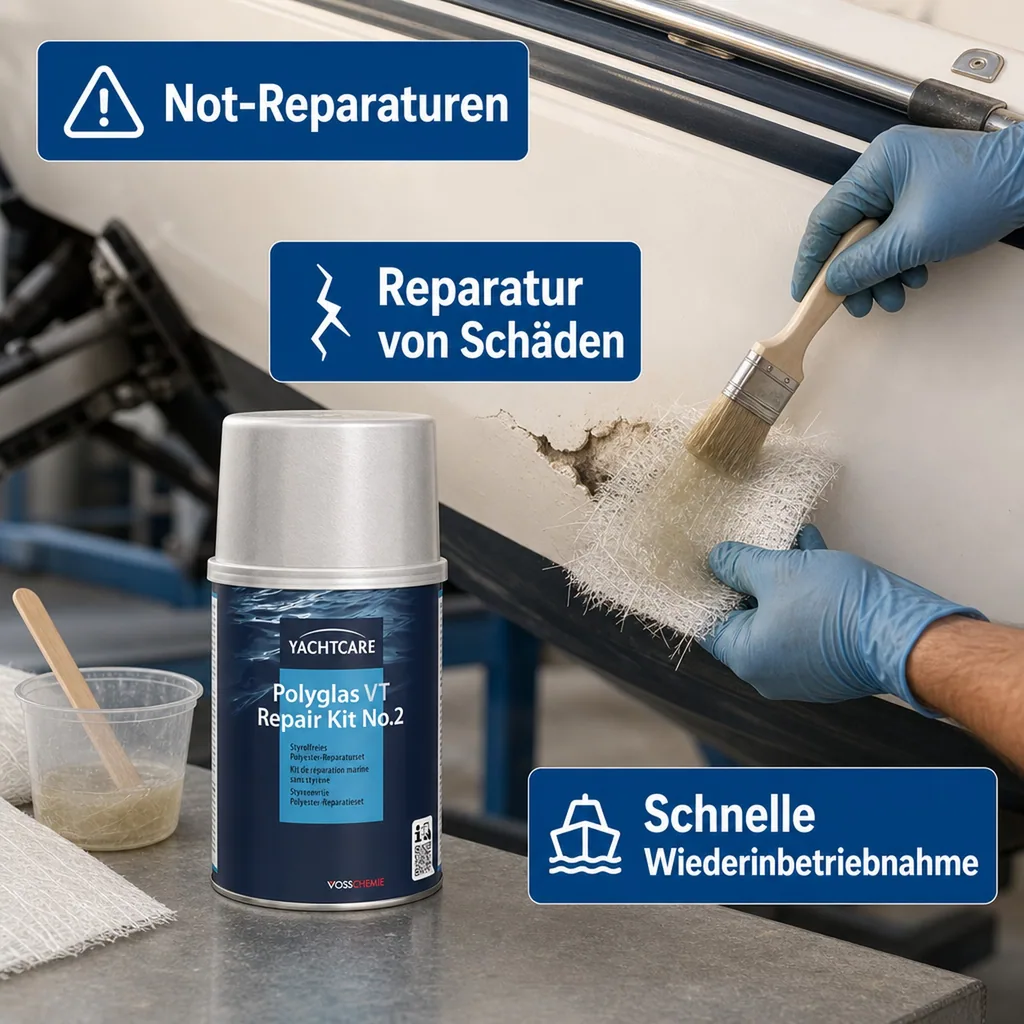 YACHTCARE Polyglas VT Repair Kit No.2 - 800 g