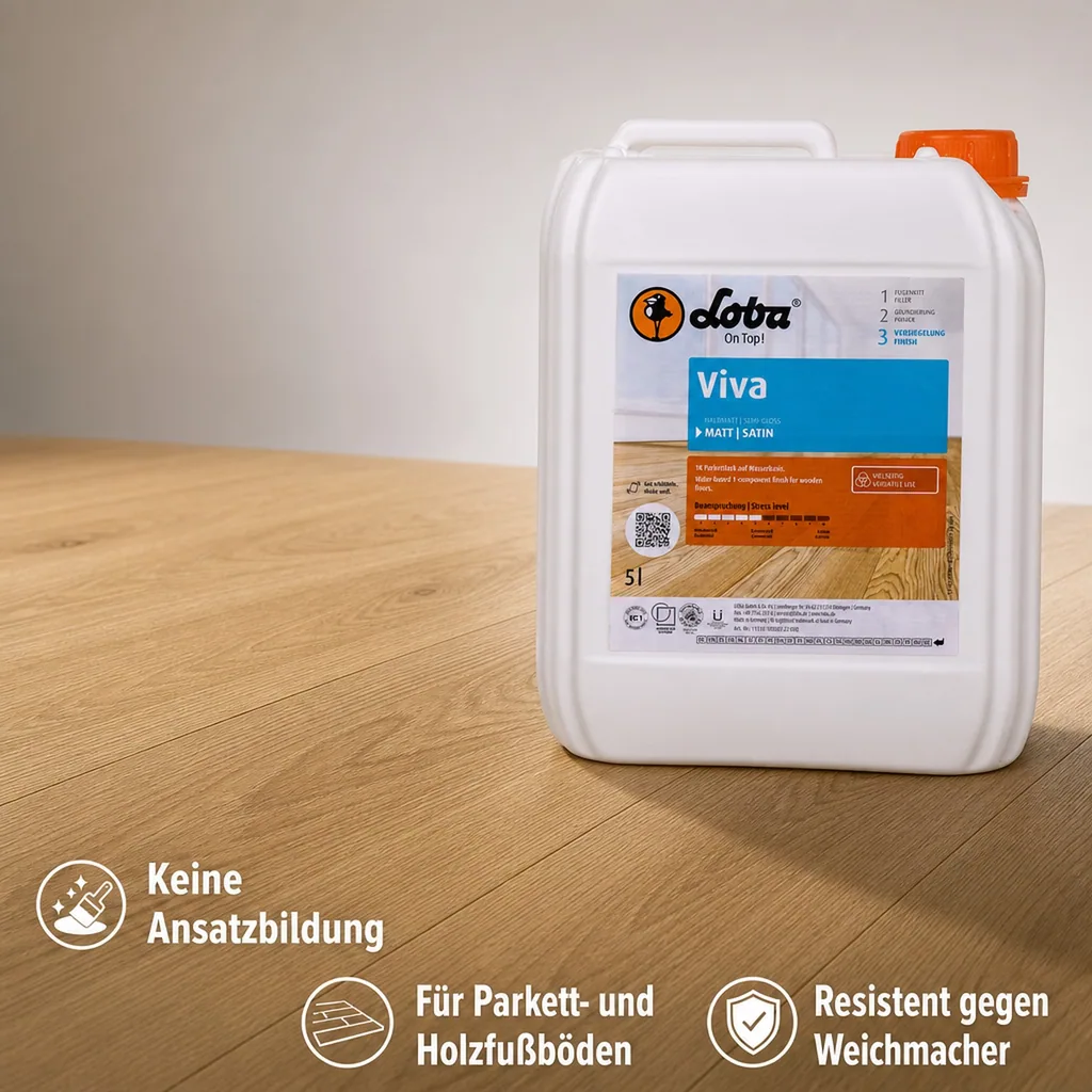 LOBA Viva 5 Liter matt 1K Parkettlack