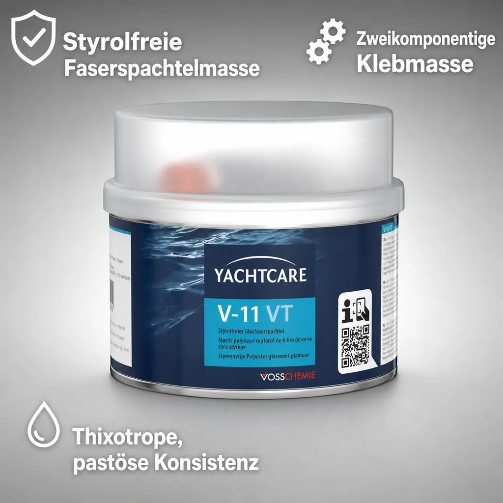 YACHTCARE V-11 VT Faserspachtel 400 g