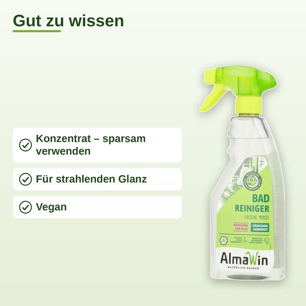 ALMAWIN Badreiniger 6 x 500 ml