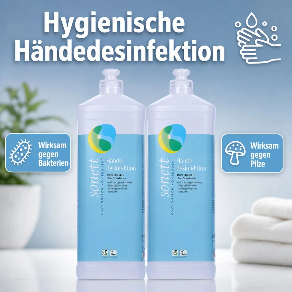 SONETT Händedesinfektion 2 x 1 Liter