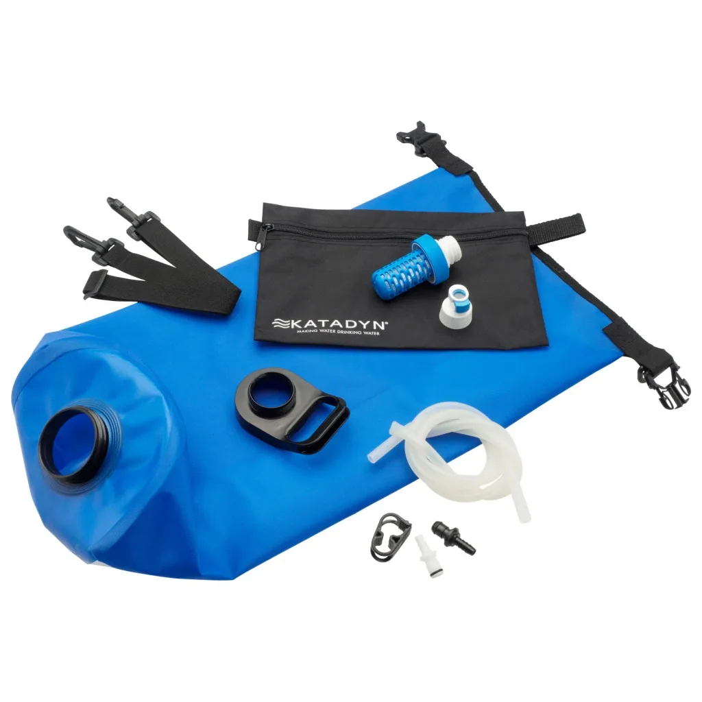 KATADYN BeFree Wasserfilter 10.0 Liter Gravity mit Trägergurt blau