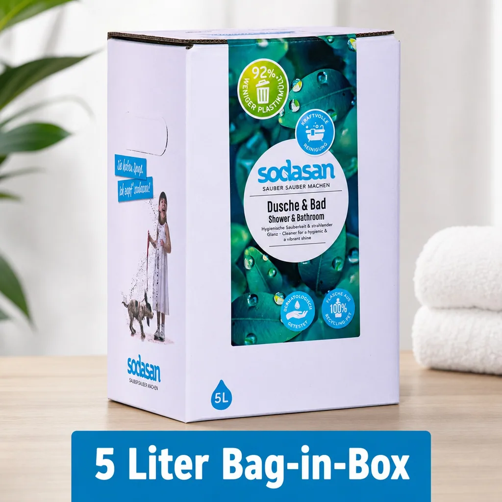 SODASAN Dusche & Bad Reiniger 5 Liter Bag in Box