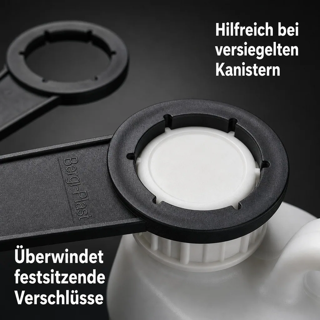 SONETT Kanisterschlüssel für 5/10 und 20 Liter Kanister - 1 Stück