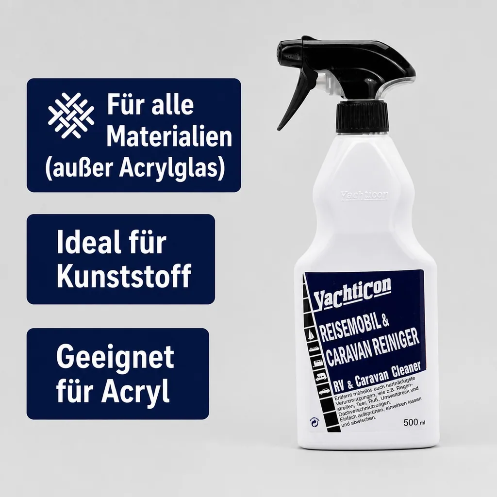 YACHTICON Reisemobil & Caravan Reiniger 500 ml
