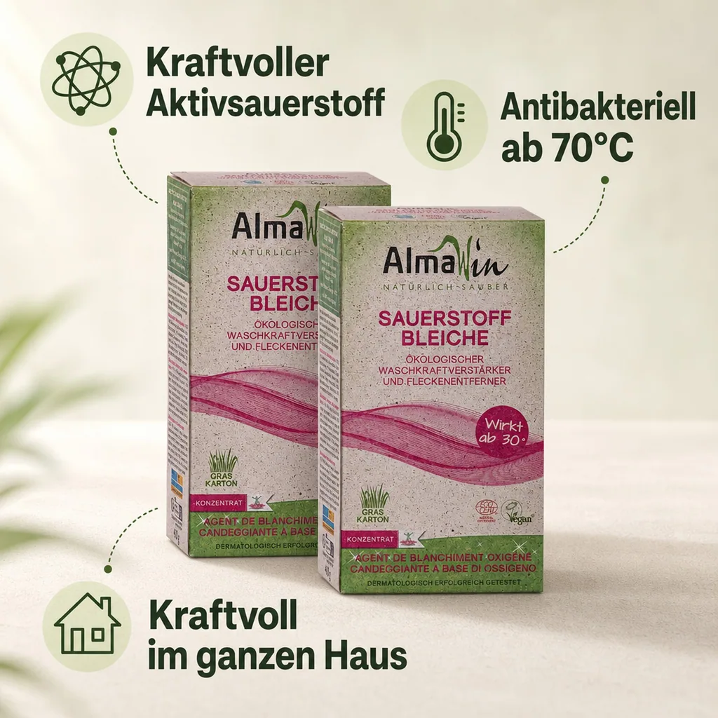 ALMAWIN Sauerstoffbleiche 2 x 400 g wirksam ab 30°C