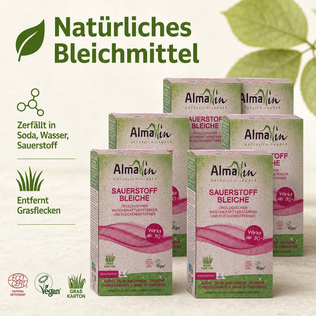 ALMAWIN Sauerstoffbleiche 6 x 400 g wirksam ab 30°C