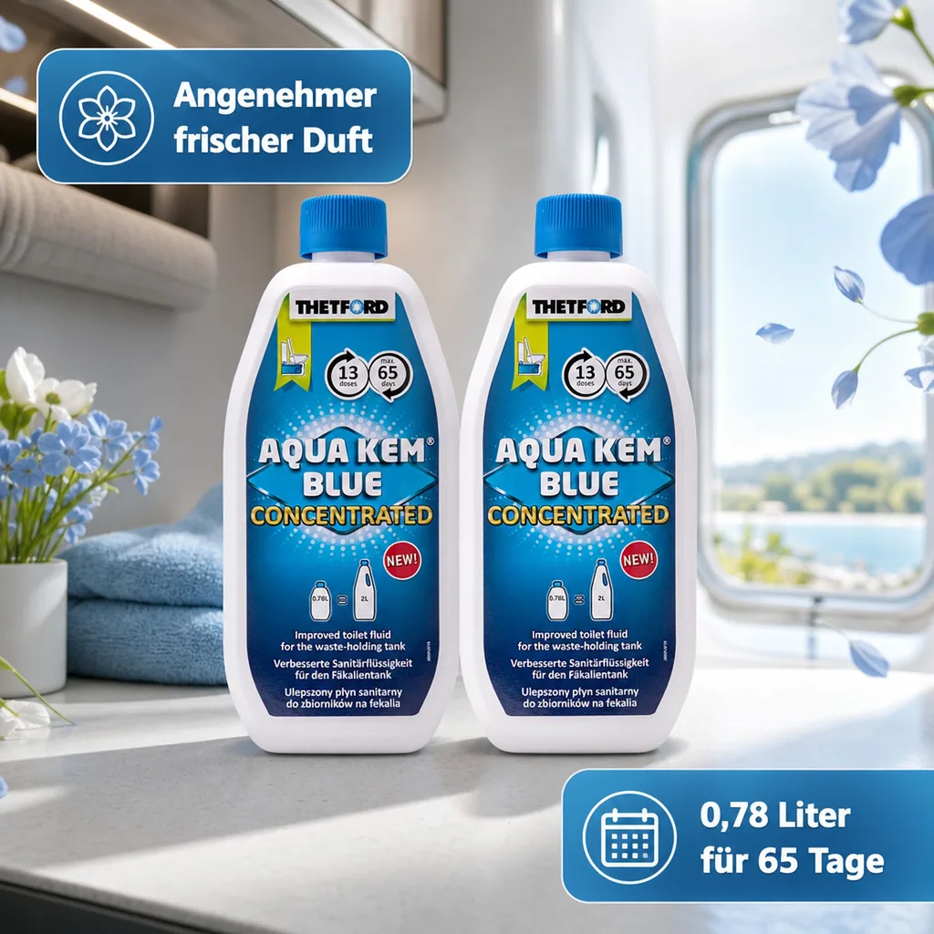 THETFORD Aqua Kem Blue 2 x 0,78 Liter Konzentrat
