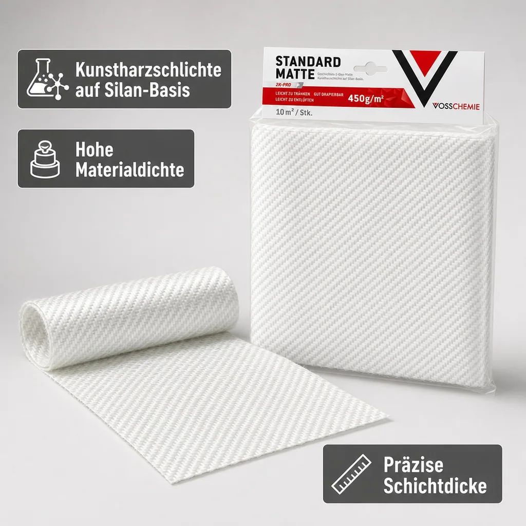 VOSSCHEMIE VC Standardmatte 450 g/m² - 10,0 m² Inhalt