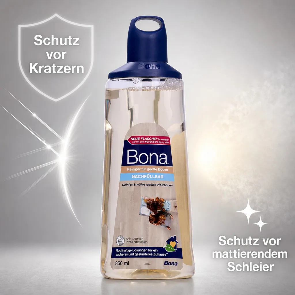 BONA Refiller 0,85 Liter für geölte Böden Premium Spray Mopp