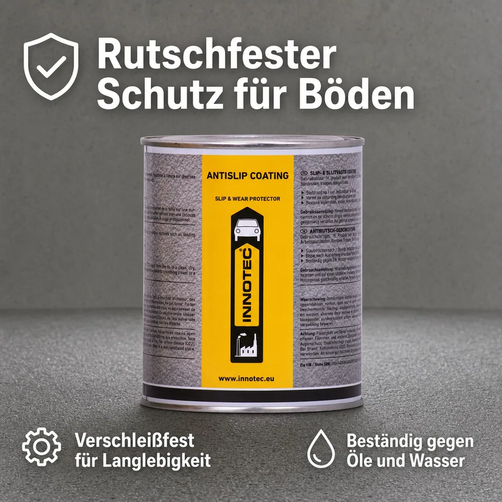 INNOTEC Anti Slip Coating grau 1 Liter Dose 02.1434