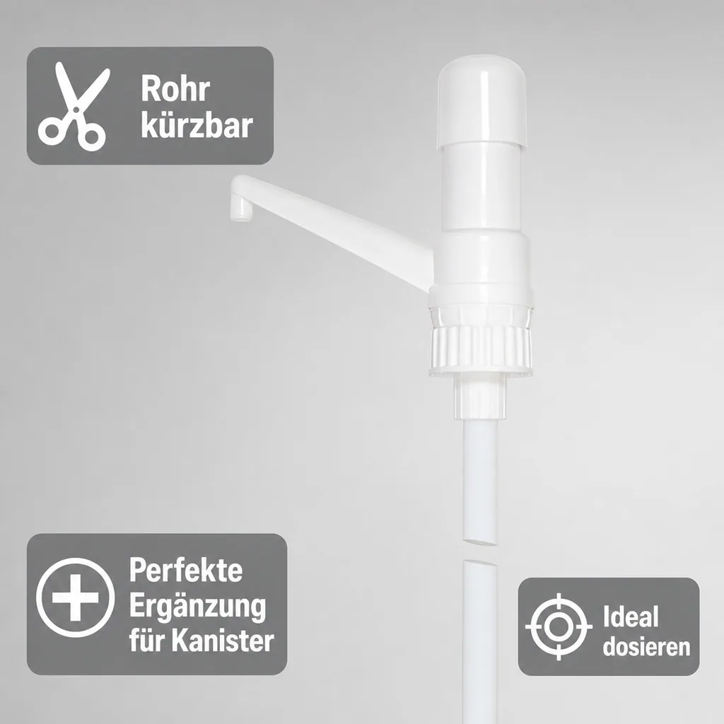 ULRICH natürlich Dosierpumpe für 25 Liter Kanister