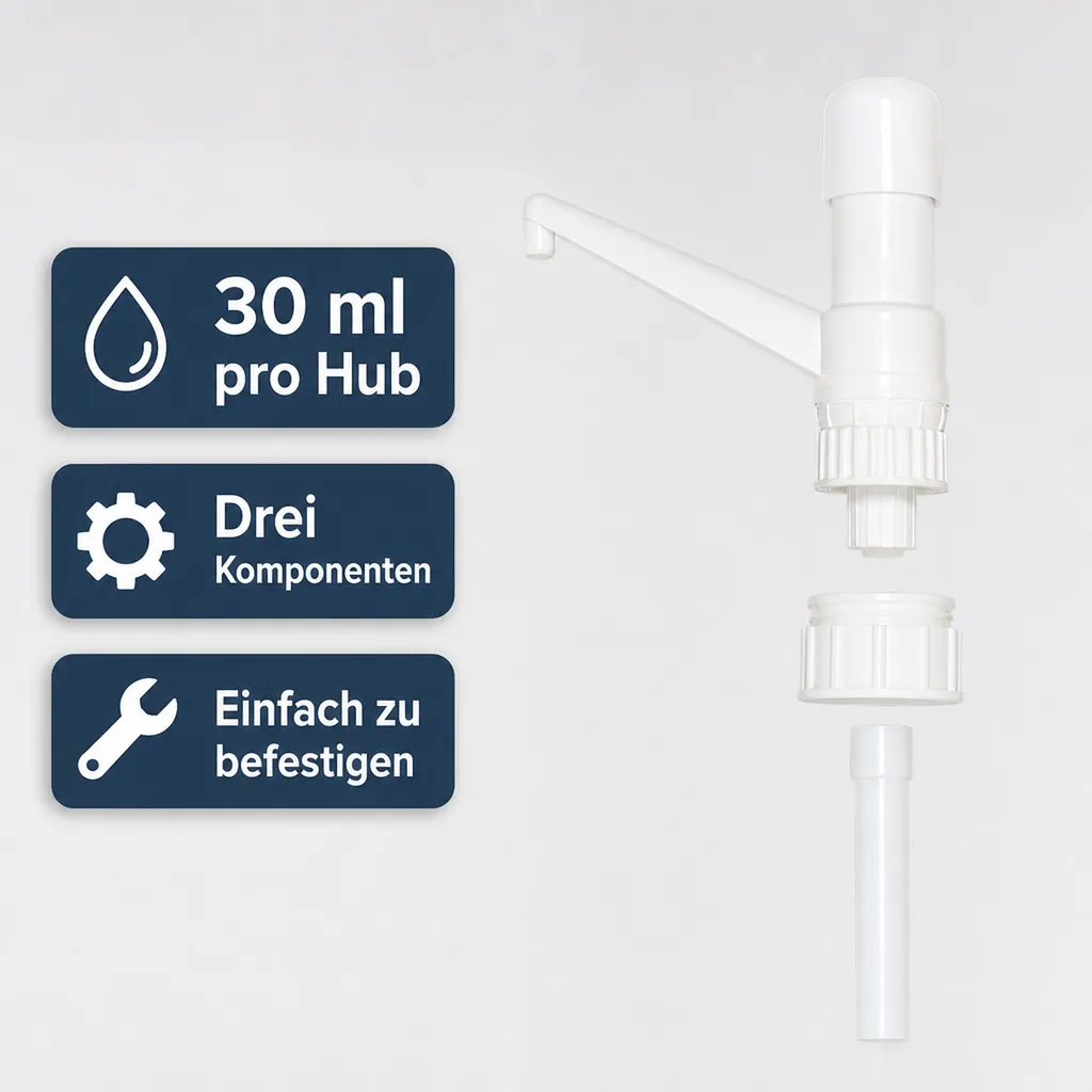 ULRICH natürlich Dosierpumpe für 25 Liter Kanister