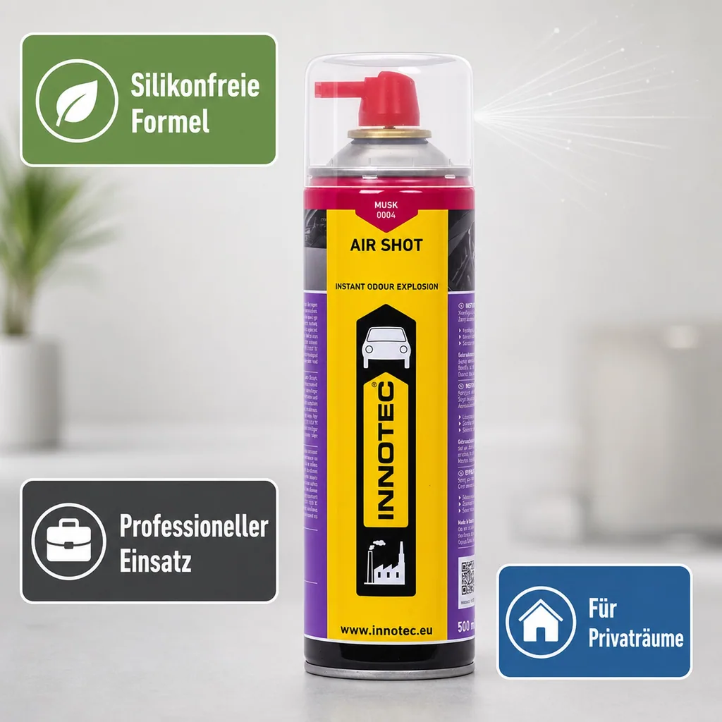 INNOTEC Air Shot Musk 500 ml Duftspray für Raum / Auto