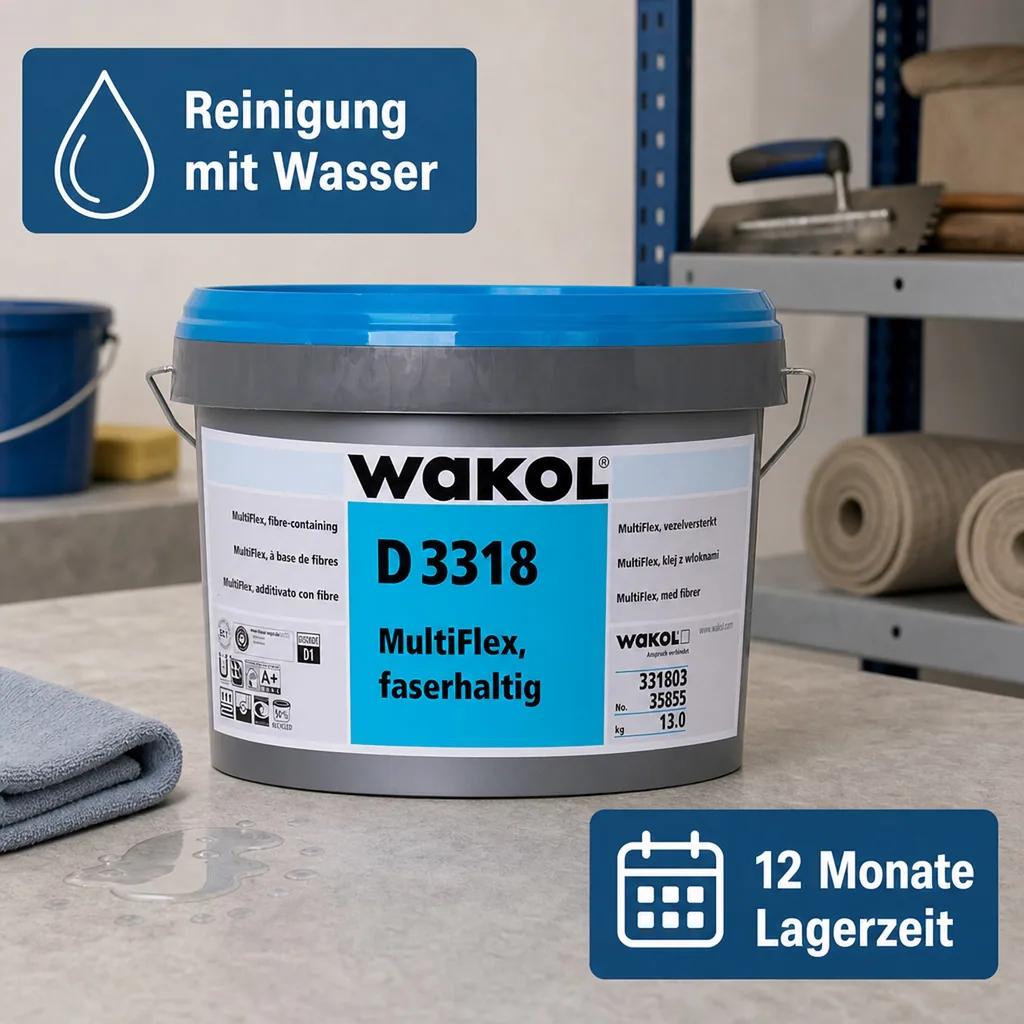 WAKOL D 3318 MultiFlex faserhaltig 13kg