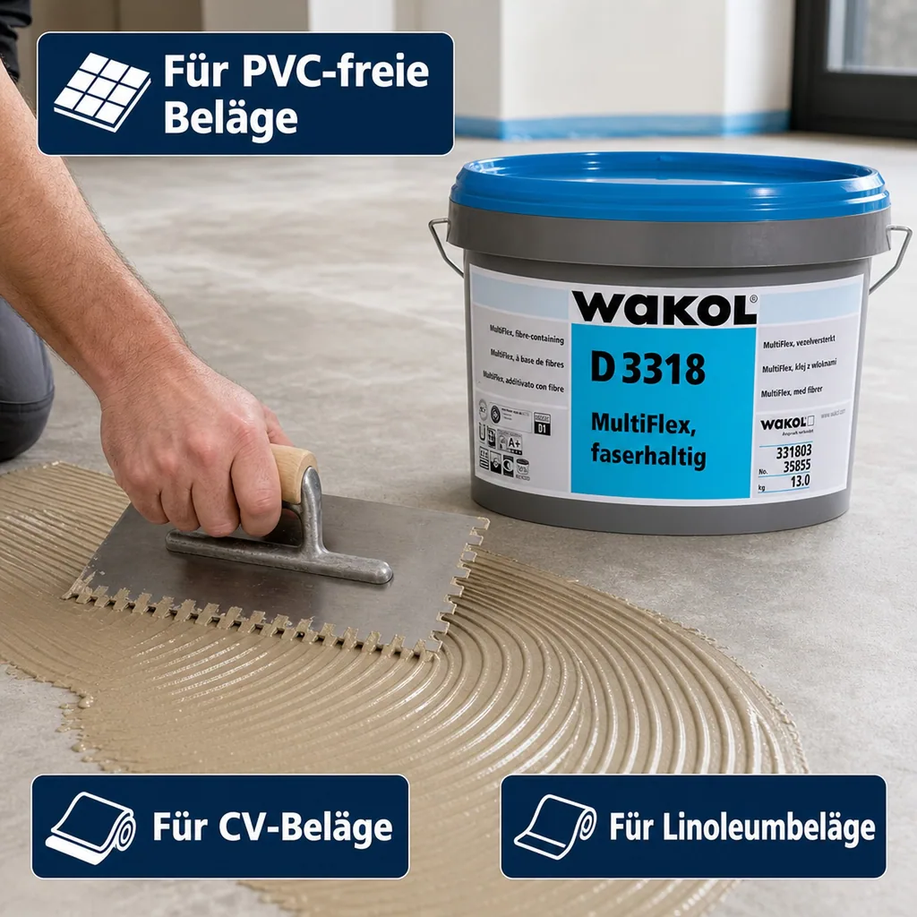 WAKOL D 3318 MultiFlex faserhaltig 13kg