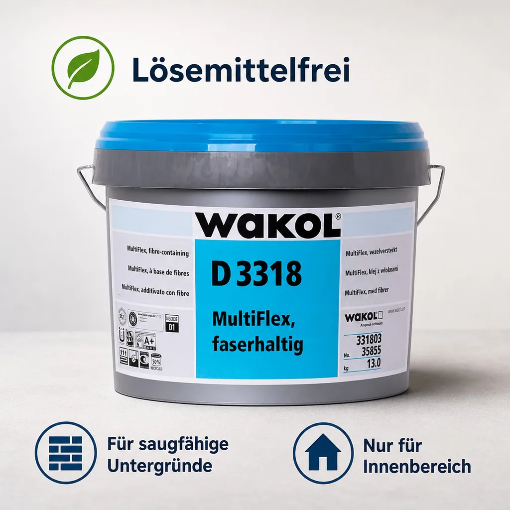 WAKOL D 3318 MultiFlex faserhaltig 13kg