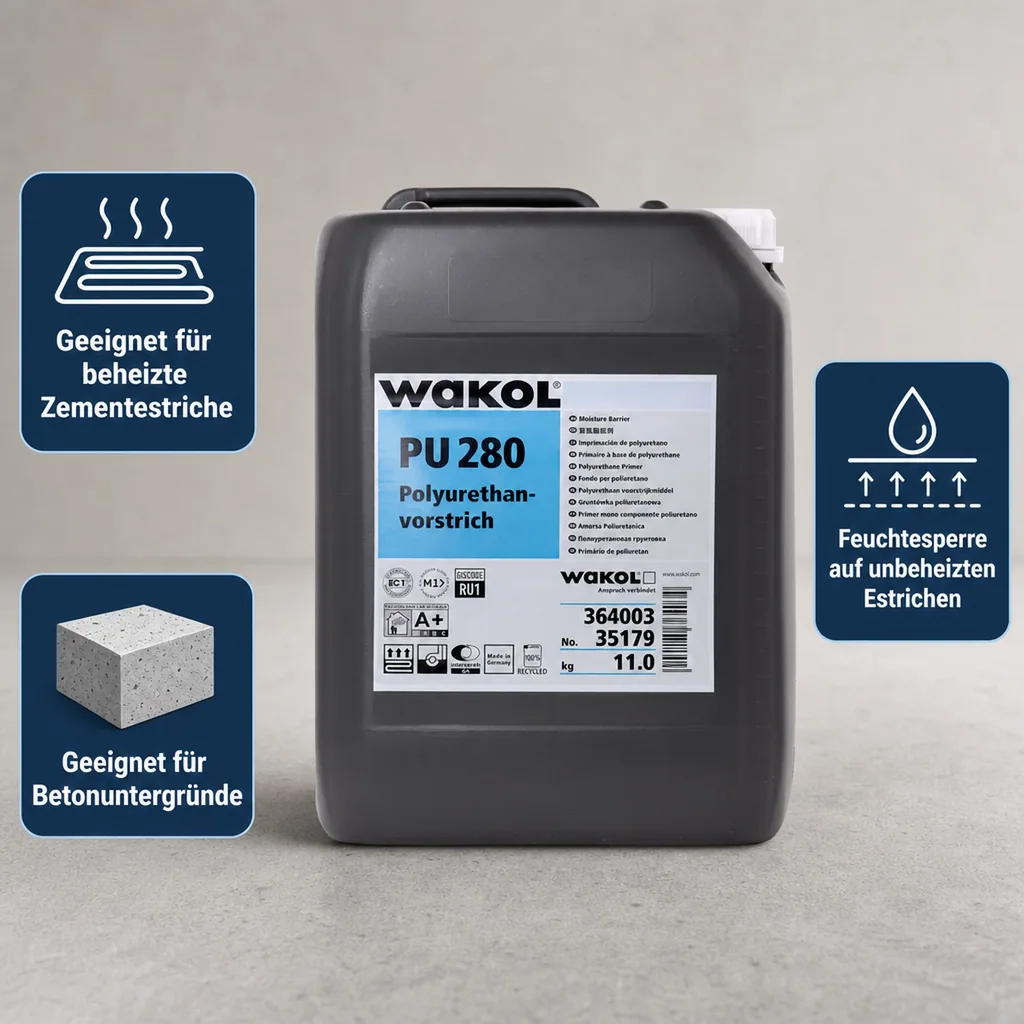 WAKOL PU 280 Polyurethanvorstrich 11kg