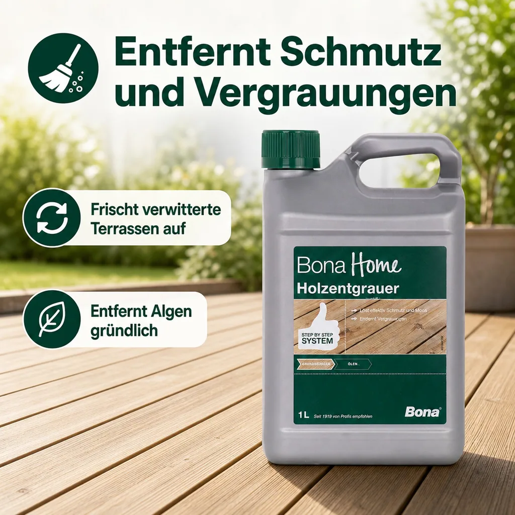 BONA Home Holzentgrauer 1 Liter