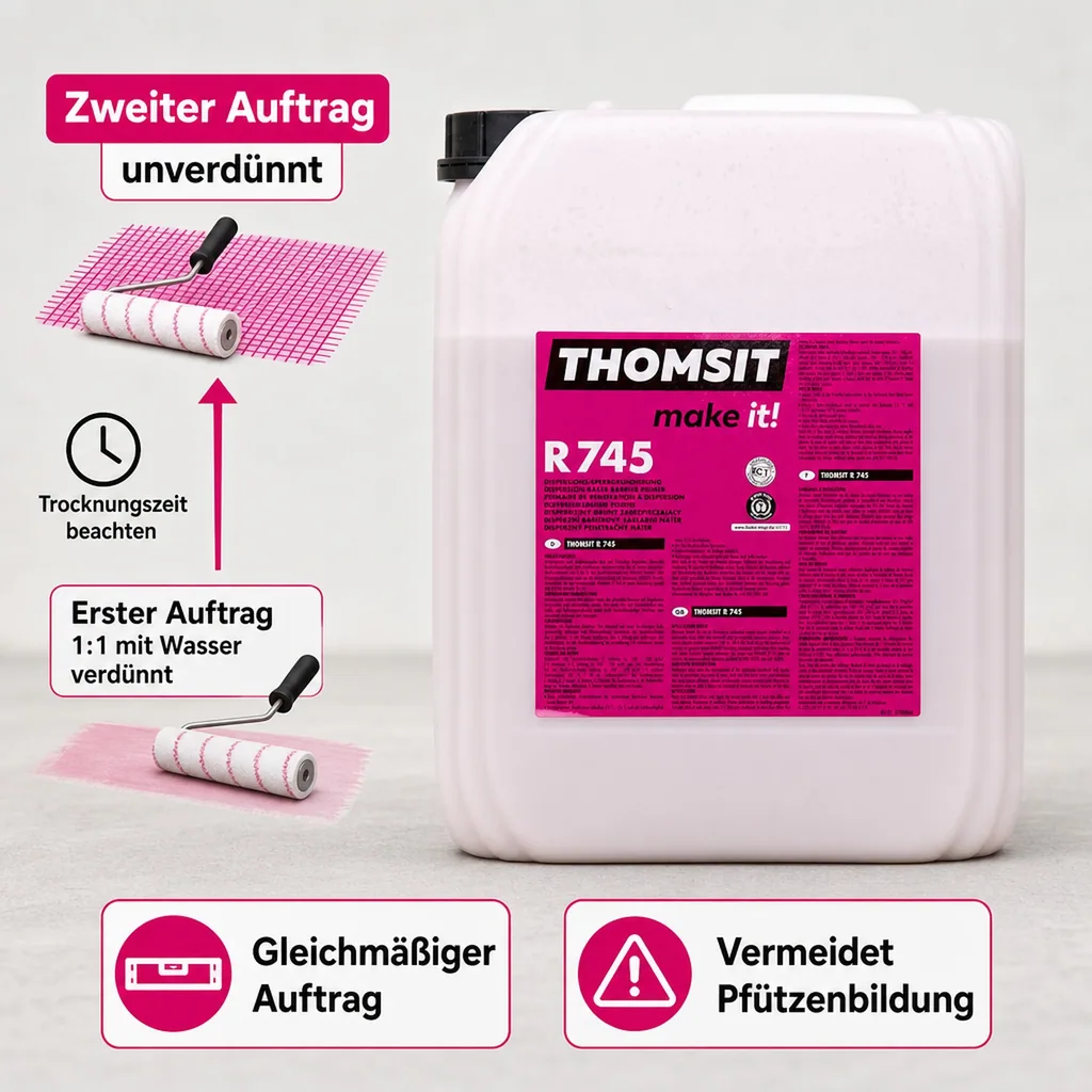 THOMSIT R 745 Dispersions-Sperrgrundierung 10kg