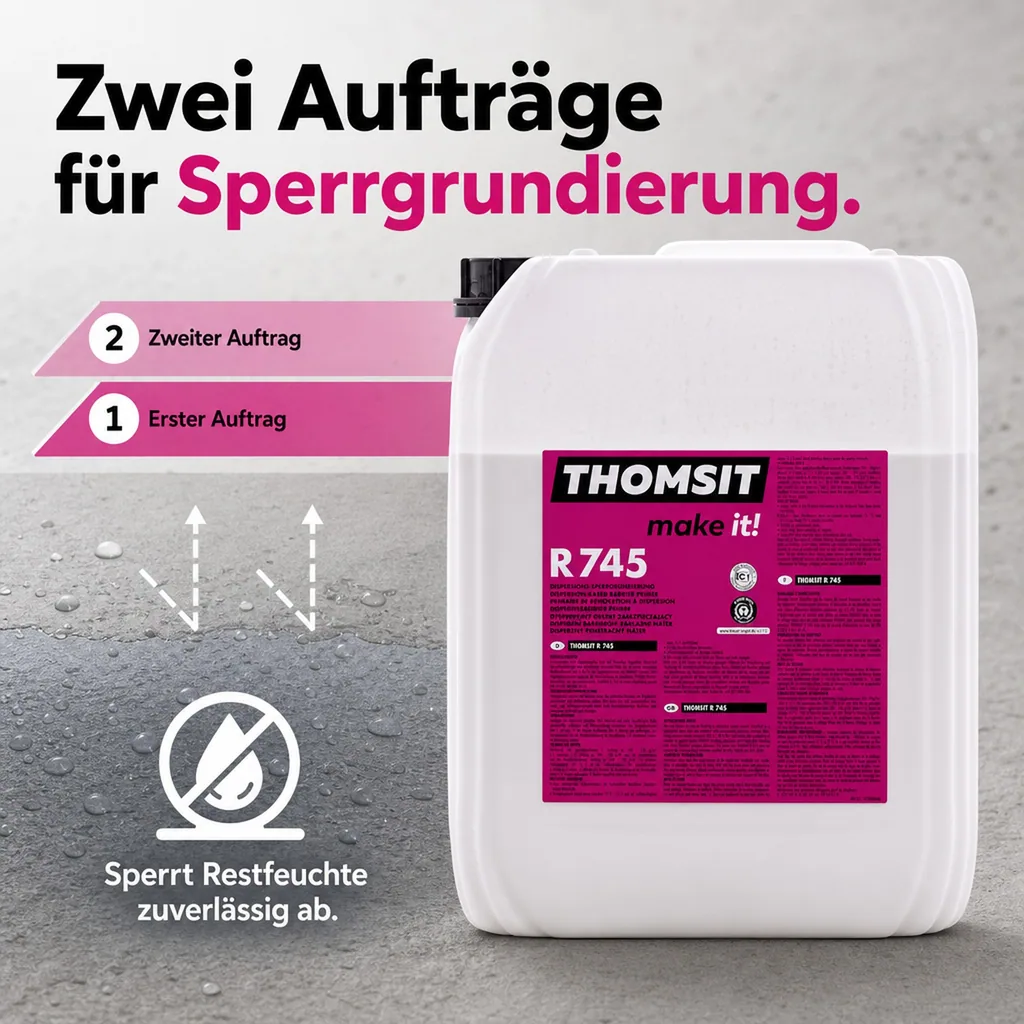 THOMSIT R 745 Dispersions-Sperrgrundierung 10kg