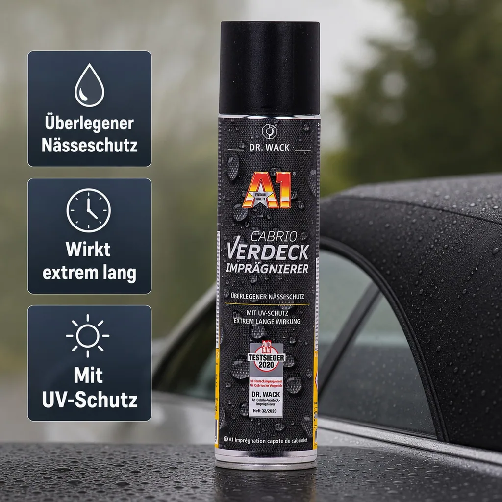 DR. WACK A1 Cabrio Verdeck-Imprägnierer 400 ml
