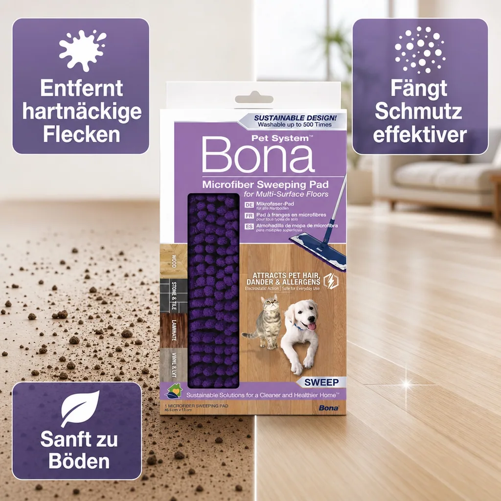 Bona Pet System™ Mikrofaser Sweeping Pad