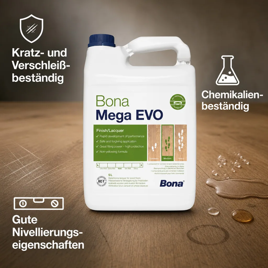 BONA MEGA EVO Matt 5 Liter
