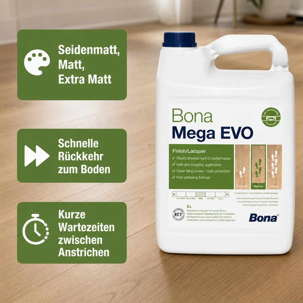 BONA MEGA EVO Matt 5 Liter