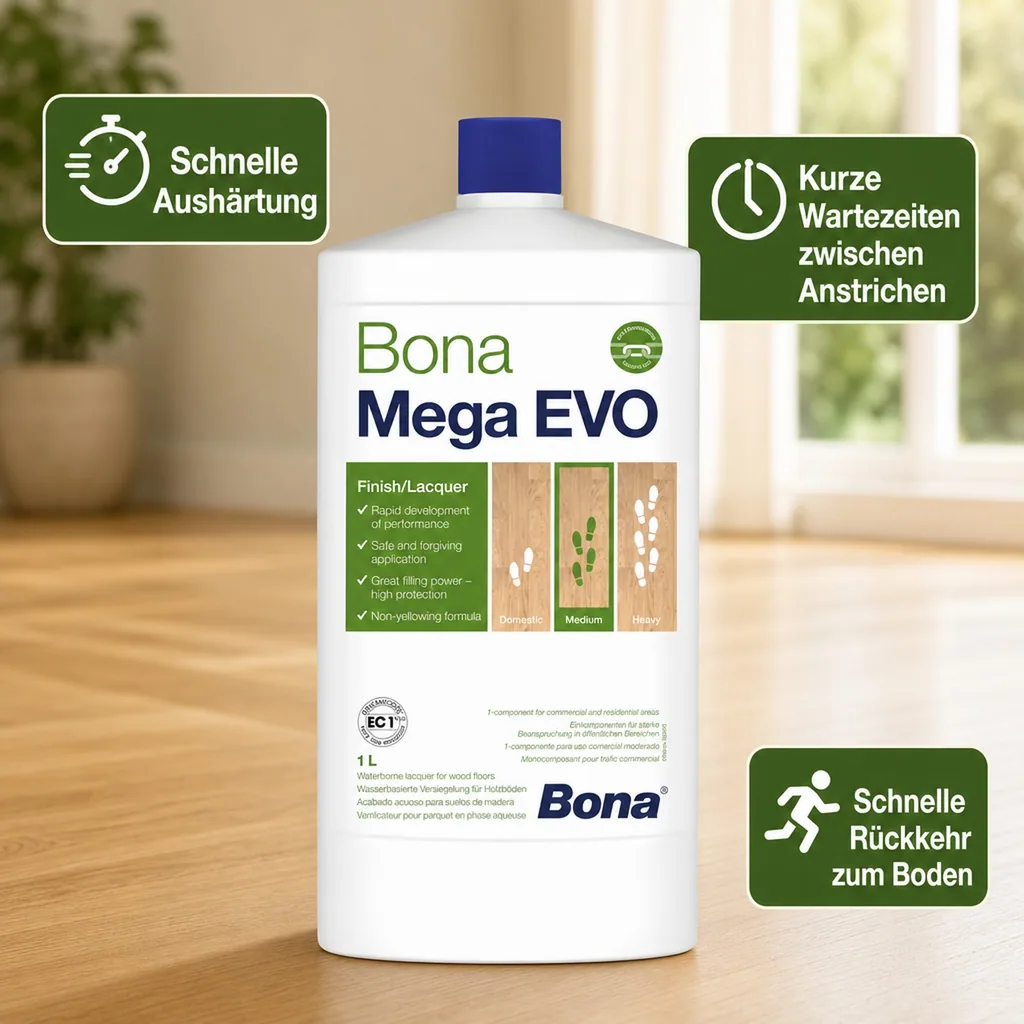 BONA MEGA EVO Extra Matt 1 Liter